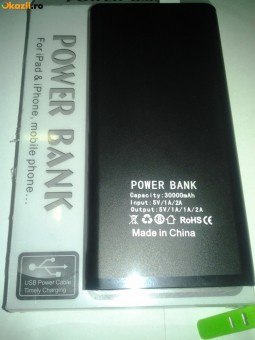Baterie externa Power bank 30.000 mAh